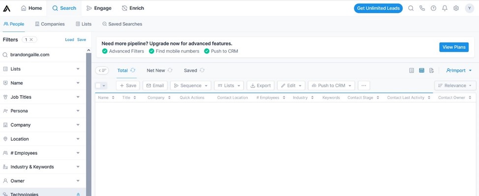 Apollo Email Finder