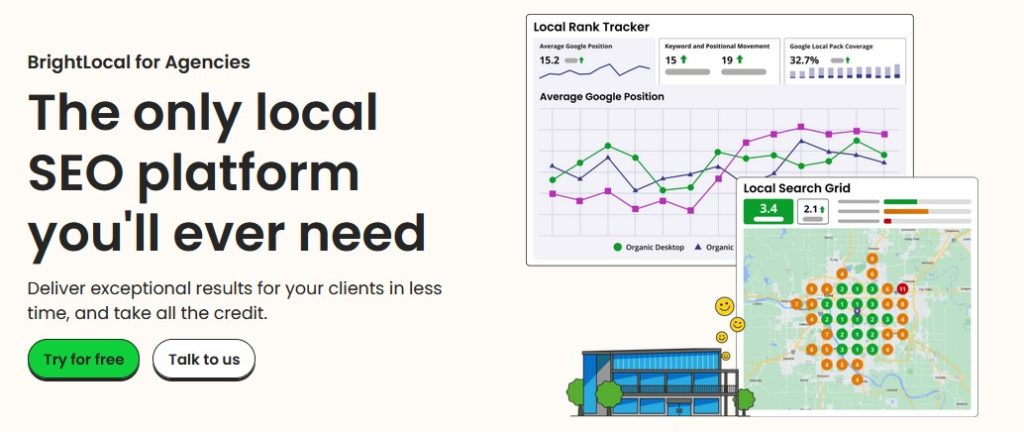 Brightlocal tool for local citation building